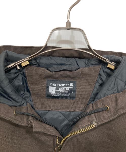 CarHartt（カーハート）CarHartt (カーハート) アクティブジャケット ブラウン サイズ:Lの古着・服飾アイテム