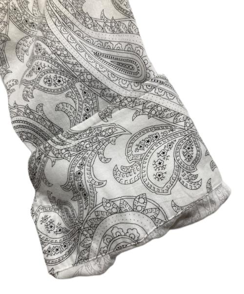 ETRO（エトロ）ETRO (エトロ) ペイズリー柄シャツ ホワイト サイズ:43の古着・服飾アイテム