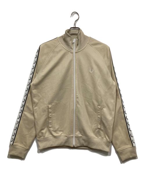 FRED PERRY（フレッドペリー）FRED PERRY (フレッドペリー) トラックジャケット ベージュ サイズ:Lの古着・服飾アイテム
