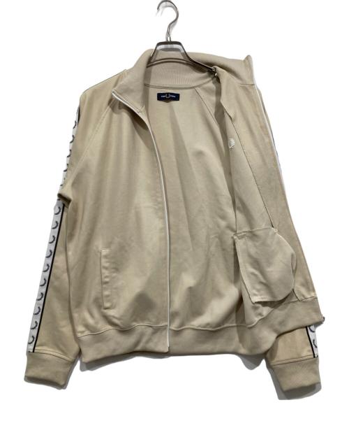 FRED PERRY（フレッドペリー）FRED PERRY (フレッドペリー) トラックジャケット ベージュ サイズ:Lの古着・服飾アイテム