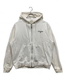 OY（オーワイ）の古着「ベアプリントジップパーカー」｜ホワイト