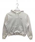 OYオーワイ）の古着「ベアプリントプルオーバーパーカー」｜ホワイト