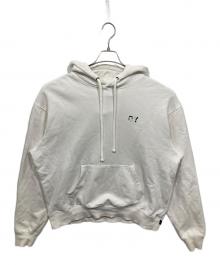 OY（オーワイ）の古着「ベアプリントプルオーバーパーカー」｜ホワイト