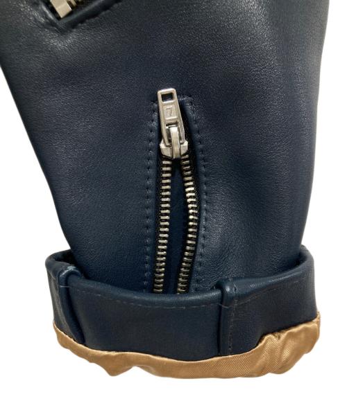 AVIAKIT（エイヴィアキット）AVIAKIT (エイヴィアキット) 441T タイトフィットロング丈 サイクロン / Lewis Leathers　ルイスレザーズ ネイビー サイズ:36の古着・服飾アイテム