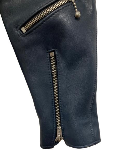 AVIAKIT（エイヴィアキット）AVIAKIT (エイヴィアキット) 441T タイトフィットロング丈 サイクロン / Lewis Leathers　ルイスレザーズ ネイビー サイズ:36の古着・服飾アイテム