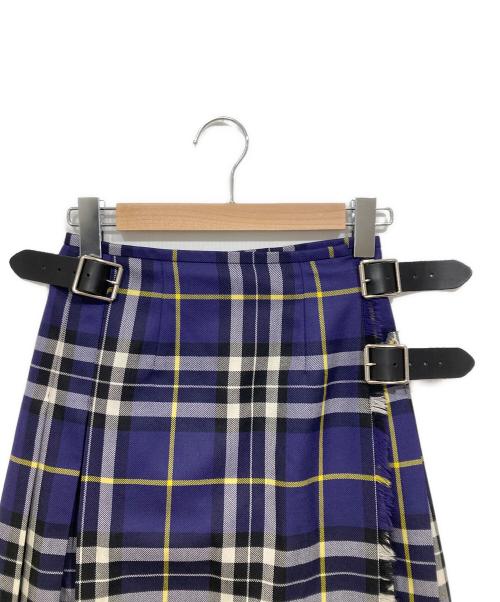 O'NEIL OF DUBLIN（オニールオブダブリン）O'NEIL OF DUBLIN (オニールオブダブリン) キルトラップスカート ネイビー サイズ:6の古着・服飾アイテム