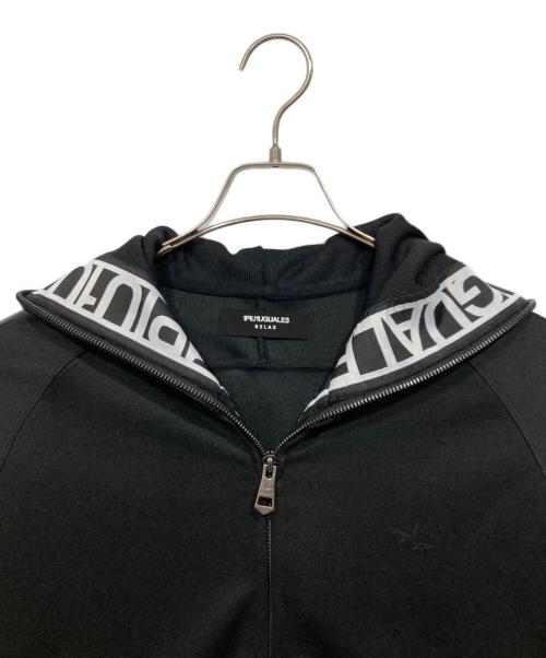 1PIU1UGUALE3 RELAX（ウノピゥウノウグァーレトレ リラックス）1piu1uguale3 relax (ウノピゥウノウグァーレトレ リラックス) ライントラックジャケット ブラック サイズ:Lの古着・服飾アイテム