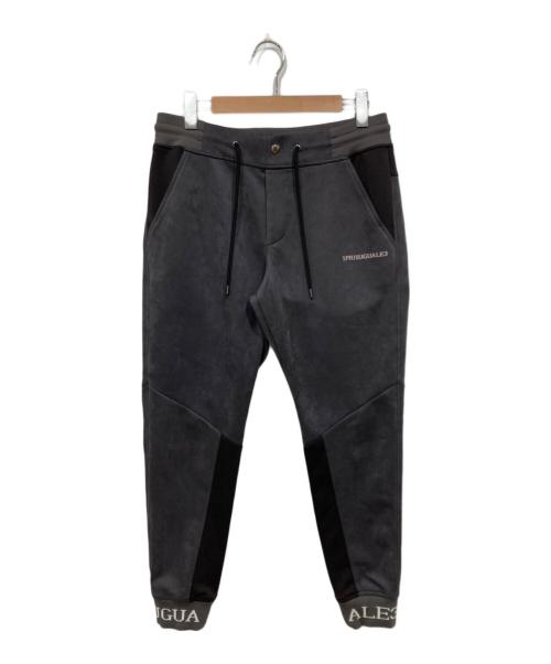 1piu1uguale3（ウノピュウノウグァーレトレ）1piu1uguale3 (ウノピュウノウグァーレトレ) ジョガーパンツ /  113 JOGGER PT グレー / DIAMOND GRAY サイズ:Vの古着・服飾アイテム