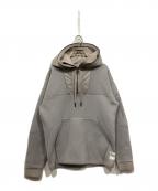 NIKEナイキ）の古着「ハーフジップボンディングパーカー」｜グレー
