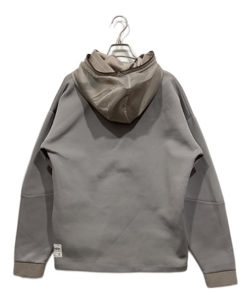 NIKE（ナイキ）NIKE (ナイキ) ハーフジップボンディングパーカー グレー サイズ:Sの古着・服飾アイテム