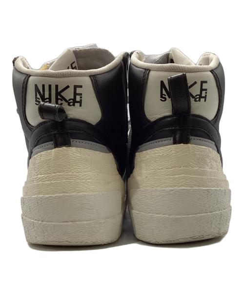 NIKE（ナイキ）NIKE (ナイキ) ハイカットスニーカー / BLAZER MID ブラック×グレー / BLACK/WOLF GREY/WHITE サイズ:27.5cmの古着・服飾アイテム