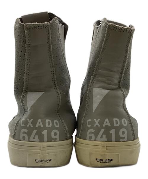 STONE ISLAND（ストーンアイランド）STONE ISLAND (ストーンアイランド) サイドゴアハイカットスニーカー / CXADO 6419 グレー サイズ:41の古着・服飾アイテム