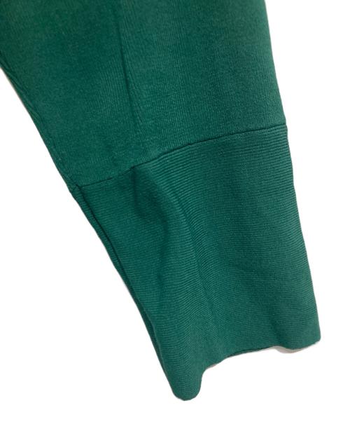 SOEJU（ソージュ）SOEJU (ソージュ) クルーネックニットプルオーバー グリーン サイズ:Mの古着・服飾アイテム