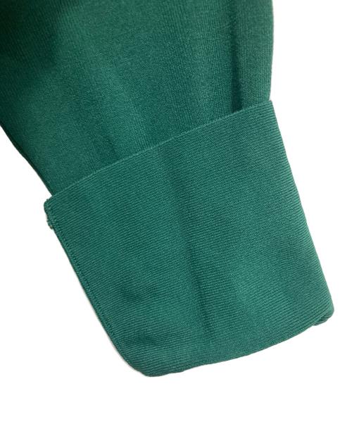 SOEJU（ソージュ）SOEJU (ソージュ) クルーネックニットプルオーバー グリーン サイズ:Mの古着・服飾アイテム
