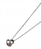 4℃ヨンドシー）の古着「ハートモチーフネックレス」