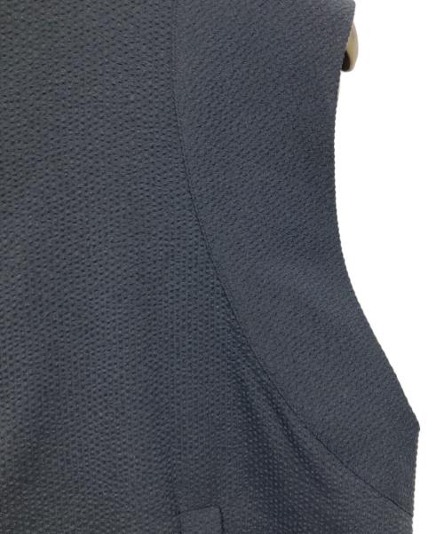 RIM.ARK（リムアーク）RIM.ARK (リムアーク) シアサッカープルオーバーワピース / Comfy hood OP ネイビー サイズ:Ｓの古着・服飾アイテム