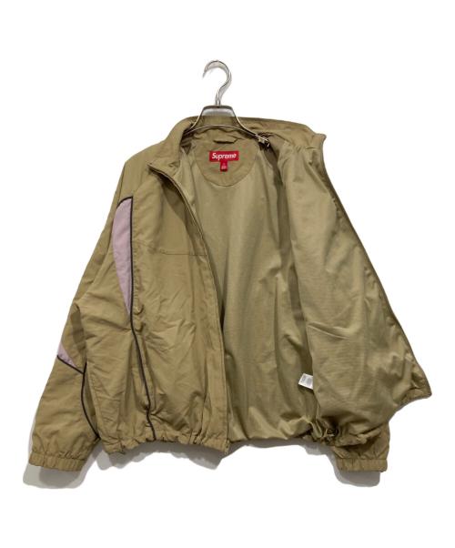 SUPREME（シュプリーム）SUPREME (シュプリーム) Contrast Piping Track Jacket ベージュ サイズ:Sの古着・服飾アイテム