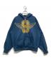 SUPREME（シュプリーム）の古着「Wings Zip Up Hooded Sweatshirt」｜ネイビー