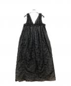Bibiy.ビビィ）の古着「ARIANNE DRESS/ドット　ノースリーブ」｜ブラック