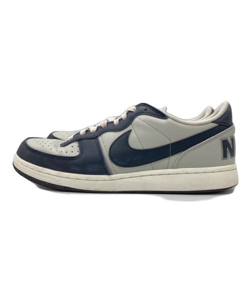 NIKE（ナイキ）NIKE ローカットスニーカー / TERMINATOR LOW　Dark Obsidian and Granite/Georgetown / ダークオブシディアン アンド グラナイト/ジョージタウン グレー×ネイビー サイズ:29.0の古着・服飾アイテム