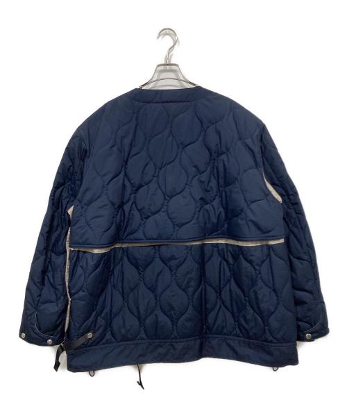 Tamme（タム）Tamme (タム) キルティングコート / QUILTING MAGAZINE VEST LINER ネイビー サイズ:2の古着・服飾アイテム