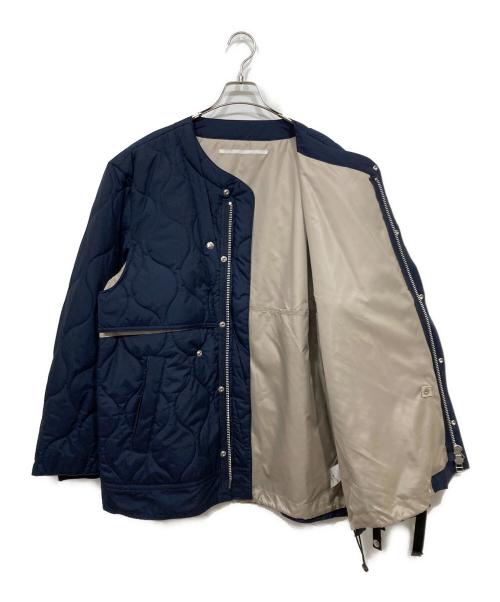 Tamme（タム）Tamme (タム) キルティングコート / QUILTING MAGAZINE VEST LINER ネイビー サイズ:2の古着・服飾アイテム