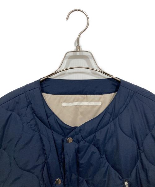 Tamme（タム）Tamme (タム) キルティングコート / QUILTING MAGAZINE VEST LINER ネイビー サイズ:2の古着・服飾アイテム
