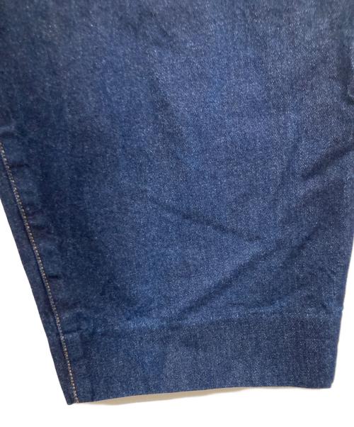 KUON（クオン）KUON (クオン) タックデニムパンツ インディゴ サイズ:LLの古着・服飾アイテム