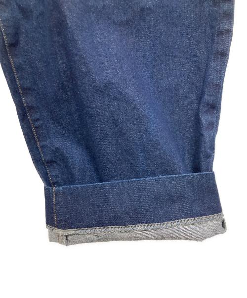 KUON（クオン）KUON (クオン) タックデニムパンツ インディゴ サイズ:LLの古着・服飾アイテム