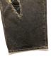 中古・古着 ENCOMING (インカミング) クラッシュリペアデニムパンツ /  SLASHED DENIM TROUSER グレー サイズ:W32（81.0cm）：17000円