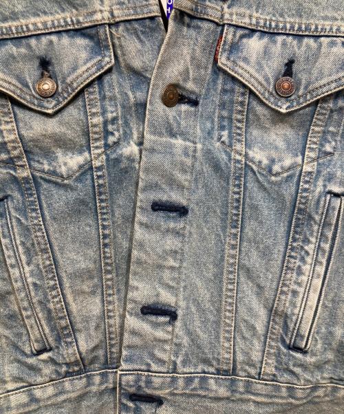 JUNYA WATANABE MAN（ジュンヤワタナベマン）JUNYA WATANABE MAN (ジュンヤワタナベマン) LEVI'S (リーバイス) Wネームデニムジャケット ブラック×ブルー サイズ:M 未使用品の古着・服飾アイテム