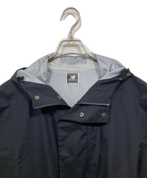 NEW BALANCE（ニューバランス）NEW BALANCE (ニューバランス) フーディーロングジャケット / Hooded Long Jacket ネイビー サイズ:Ｍの古着・服飾アイテム