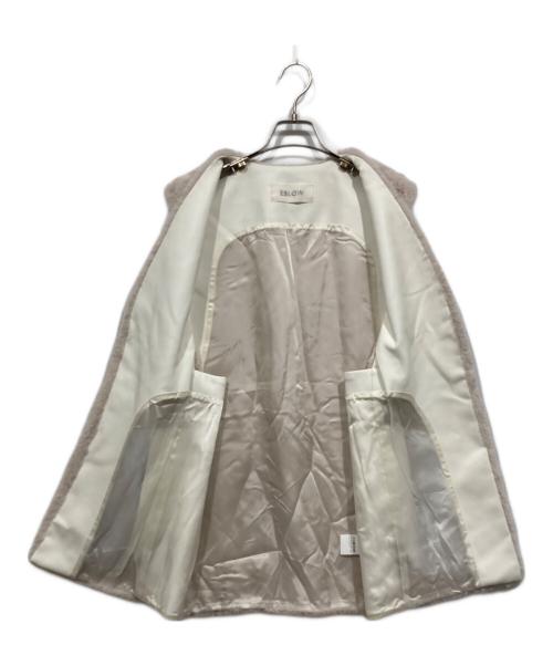 ESLOW（エスロー）ESLOW (エスロー) フェイクファーベスト ベージュ サイズ:Freeの古着・服飾アイテム