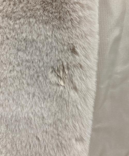 ESLOW（エスロー）ESLOW (エスロー) フェイクファーベスト ベージュ サイズ:Freeの古着・服飾アイテム