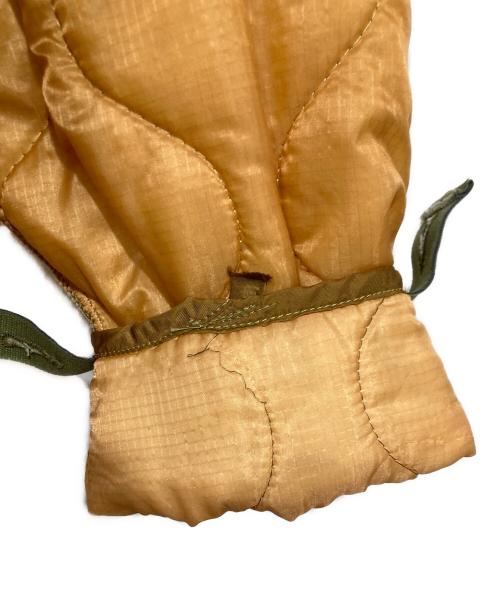 US ARMY（ユーエスアーミー）US ARMY (ユーエスアーミー) キルトライナージャケット オレンジ サイズ:Mの古着・服飾アイテム