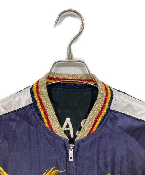 BEAMS BOY（ビームスボーイ）BEAMS BOY (ビームスボーイ) 東洋エンタープライズ (トウヨウエンタープライズ) ALASKA リバーシブルスカジャン ネイビー サイズ:サイズ表記なしの古着・服飾アイテム