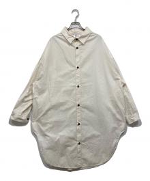 Yarmo（ヤーモ）の古着「オーバーサイズシャツ」｜アイボリー
