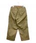sanca (サンカ) チノパン / TC TWILL WIDE TROUSERS ベージュ：5000円
