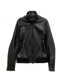 Shama（シャマ）の古着「レザージャケット」｜ブラック