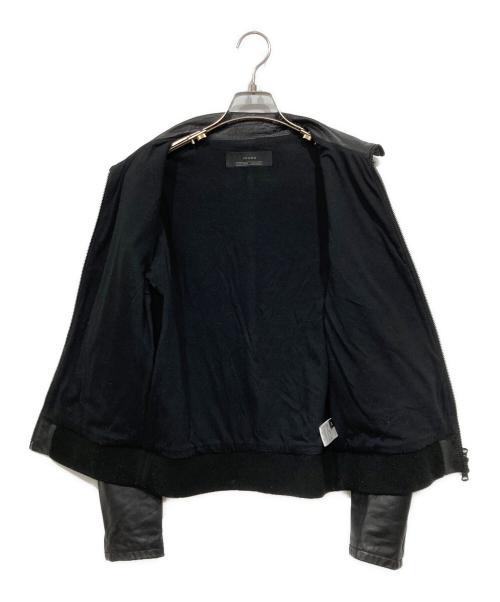 Shama（シャマ）Shama (シャマ) レザージャケット ブラック サイズ:38の古着・服飾アイテム
