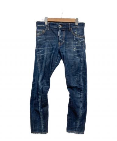 定価82500円　Dsquared2 セクシーツイスト　スキニーデニム　ペンキ 3082001044921156_01_7088w.jpeg