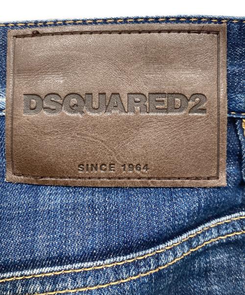 DSQUARED2（ディースクエアード）DSQUARED2 (ディースクエアード) SEXY TWIST JEAN/セクシー ツイスト ジーン ブルー サイズ:42の古着・服飾アイテム