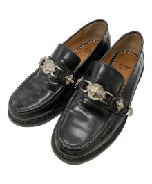 TOGA PULLA（トーガ プルラ）の古着「メタルローファー」｜ブラック