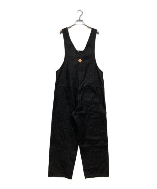 PAY DAY（ペイデイ）PAY DAY (ペイデイ) デニムサロペット ブラック サイズ:36の古着・服飾アイテム