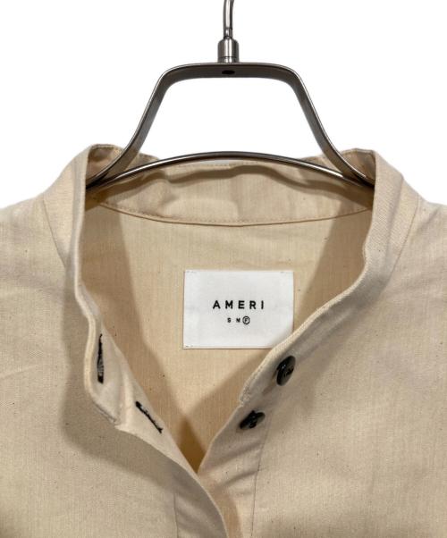 Ameri（アメリ）Ameri (アメリ) BRIGHT OVER SHIRT ベージュ サイズ:Freeの古着・服飾アイテム