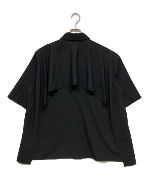 MANOF（マノフ）MANOF (マノフ) BACK LAYER SHIRT ブラック サイズ:Fの古着・服飾アイテム