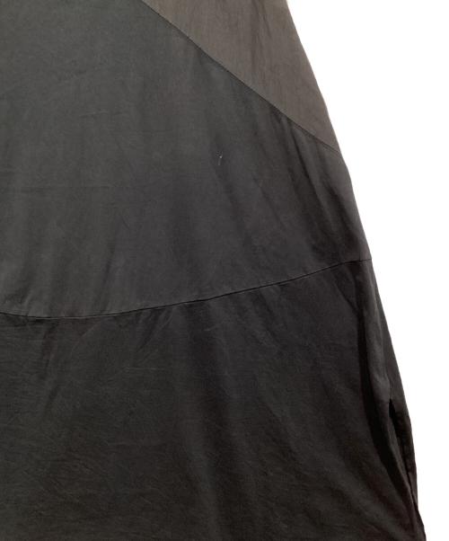HeRIN.CYE（ヘリンドットサイ）HeRIN.CYE (ヘリンドットサイ) Trapezoid switching dress ブラック サイズ:FREEの古着・服飾アイテム