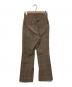 Uhr (ウーア) スリットパンツ / Plaid Pants ブラウン サイズ:36：4000円