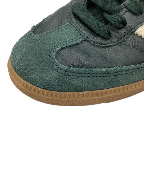 adidas（アディダス）adidas (アディダス) ローカットスニーカー  SAMBA グリーン サイズ:24.5cmの古着・服飾アイテム