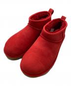 UGGアグ）の古着「ムートンブーツ / Classic Ultra Mini」｜レッド